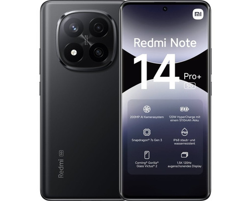 SMARTPHONE XIAOMI NOTE14PP 5G 12-256 BK